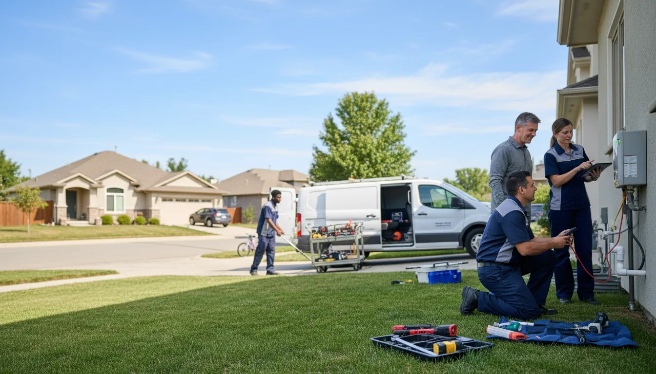 Tankless water heater service in Butler, PA